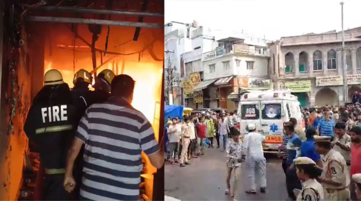ভারতের হায়দরাবাদে ভবনে ভয়াবহ আগুন, নারী-শিশুসহ নিহত ১৭