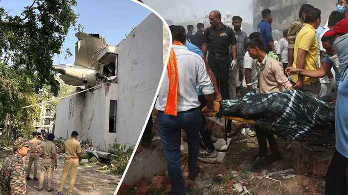 ভারতে বিমান বিধ্বস্তের ঘটনায় কেউ বেঁচে নেই