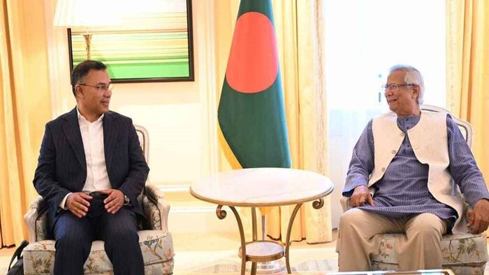 প্রধান উপদেষ্টার সঙ্গে তারেক রহমানের দেড় ঘণ্টার বৈঠক