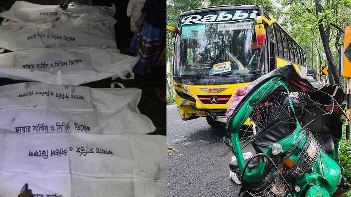 ছুটির দিনে ৭ জেলায় সড়কে ঝরল ১৯ প্রাণ