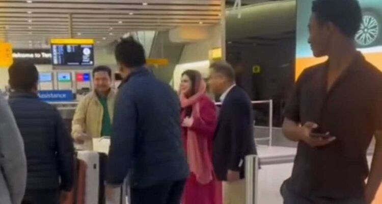 লন্ডন পৌঁছেছেন জুবাইদা, বিমানবন্দরে স্বাগত জানালেন তারেক