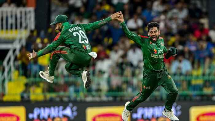 দ্বিতীয় ওয়ানডেতে লংকানদের হারিয়ে সমতায় ফিরল বাংলাদেশ