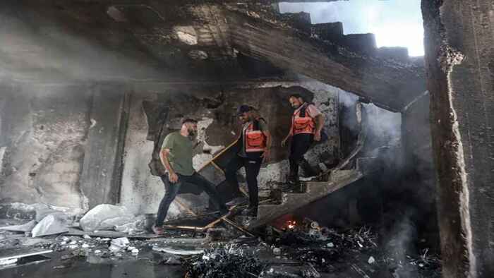 গাজায় ইসরায়েলি হামলায় আরও ৮২ ফিলিস্তিনি নিহত