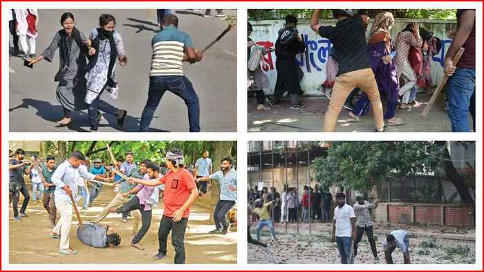 ফিরে দেখা ১৫ জুলাই: কোটা সংস্কার আন্দোলনে ছাত্রলীগের হামলা, রণক্ষেত্র ঢাবি