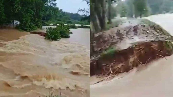 ফেনীতে রেকর্ড বৃষ্টিপাত, মুহুরী নদীর বাঁধ ভেঙে প্লাবিত ১৫ গ্রাম