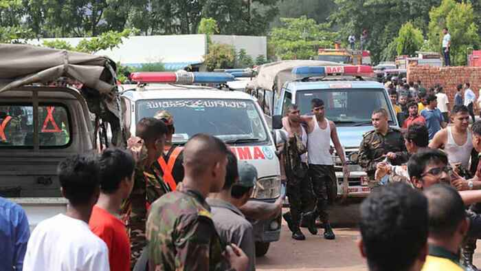 প্রশিক্ষণ বিমান বিধ্বস্ত, হতাহতদের জন্য প্রচুর রক্তের প্রয়োজন