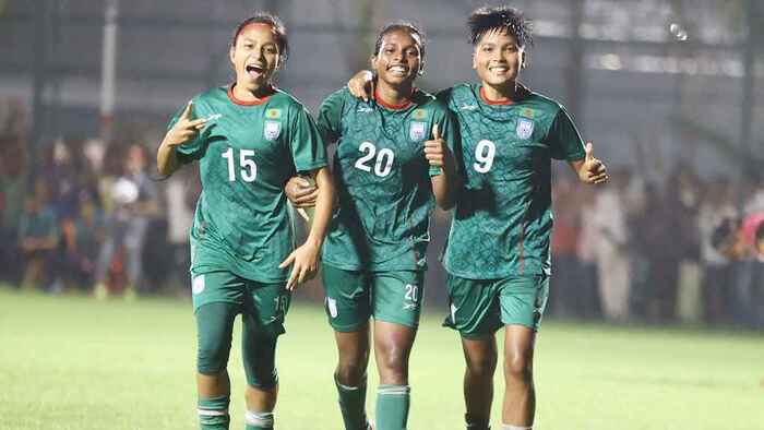 ভুটানকে ৩-০ গোলে হারিয়ে টানা চতুর্থ জয় বাংলাদেশের