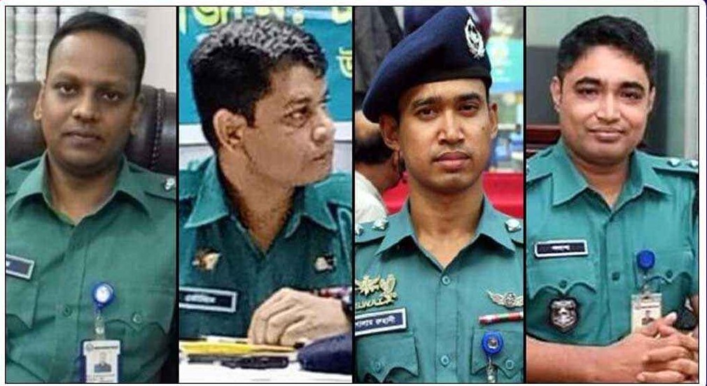 গোলাম রাব্বানীর ভাইসহ ৪ পুলিশ কর্মকর্তা সাময়িক বরখাস্ত