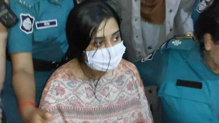 মেজর সাদিকের স্ত্রী সুমাইয়া ৫ দিনের রিমান্ডে
