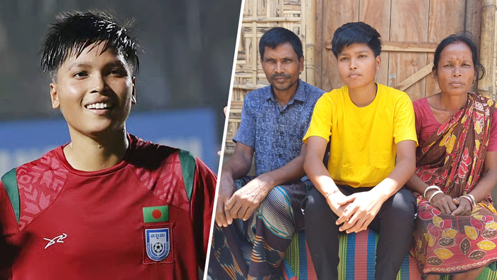 দরিদ্র পরিবার থেকে উঠে আসা তৃষ্ণা রানী এখন ‘গোলমেশিন’!