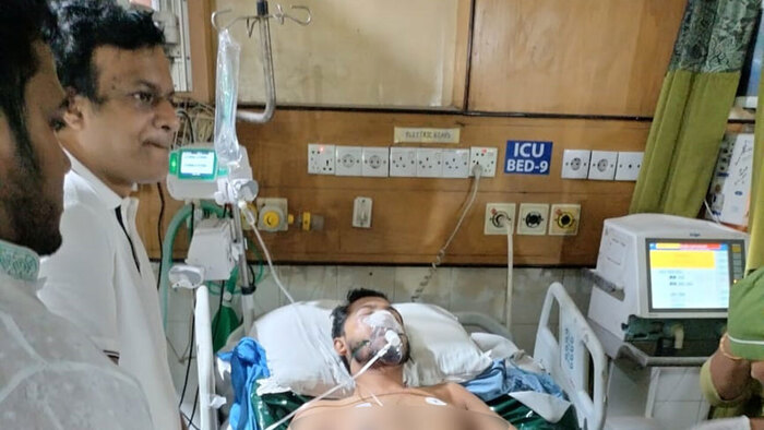 আহত নুরুল হক নুর আইসিইউতে