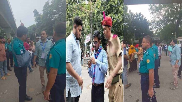ডাকসু নির্বাচন ঘিরে কঠোর নিরাপত্তা, কার্ড ছাড়া ক্যাম্পাসে প্রবেশ নিষেধ