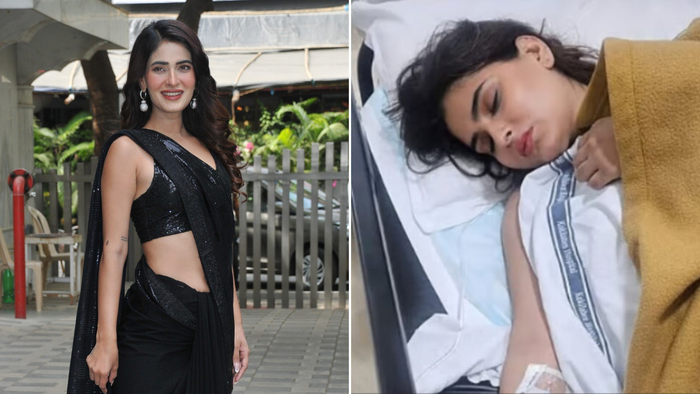 চলন্ত ট্রেন থেকে লাফ দিয়ে গুরুতর আহত অভিনেত্রী কারিশমা