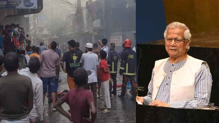 টঙ্গীতে অগ্নিকাণ্ডে ৪ জনের মৃত্যুর ঘটনায় প্রধান উপদেষ্টার শোক