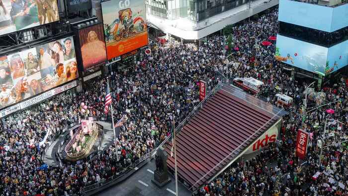 যুক্তরাষ্ট্রে ট্রাম্পবিরোধী ‘নো কিংস’ আন্দোলন, লাখো মানুষের বিক্ষোভ