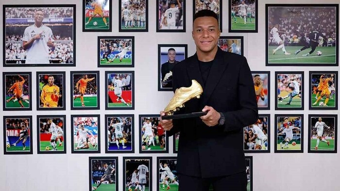 গোল্ডেন বুট জিতলেন এমবাপ্পে