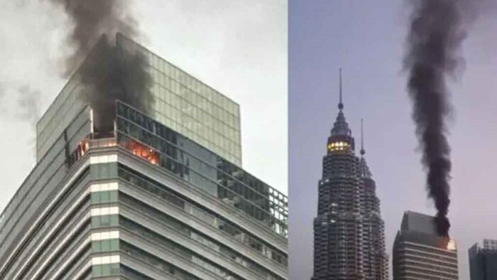 মালয়েশিয়ায় ভয়াবহ আগুন