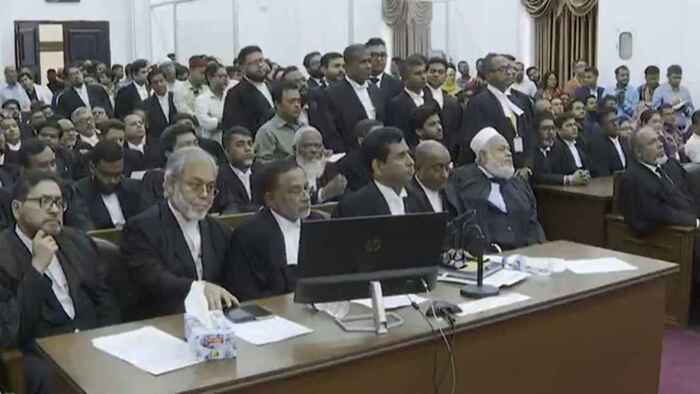 মানবতাবিরোধী অপরাধ: হাসিনার বিরুদ্ধে রায় পড়া শুরু